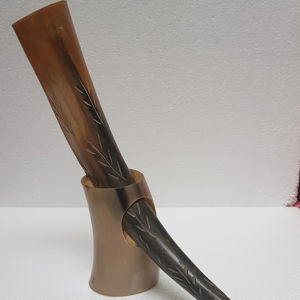 Cuerno Vikingo para Beber, Tallado a Mano, Ecológico, con Acabado Pulido, para Cerveza, Hidromiel, Bodas, Hogar, Hotel, Precio Bajo - Product Image 1