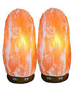 High Quality Carved Eco-Friendly Himalayan Pink Natural USB Mini Salt <b>Lamp</b> with <b>Wooden</b> Sheet for Home Decoration USB Cord Bulb - Product Image 1