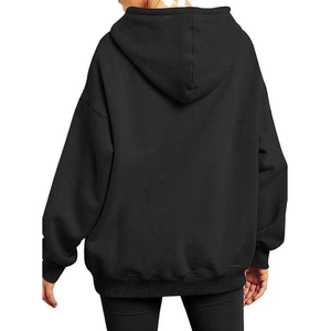 Pull à capuche décontracté à manches longues pour femmes Pull surdimensionné Sportswear Hoodies pour femmes - Product Image 4