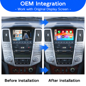 Módulo Decodificador Inalámbrico Apple CarPlay y Android Auto para Lexus Toyota Harrier RX350 RX400h, Kits de Actualización de Interfaz - Product Image 2