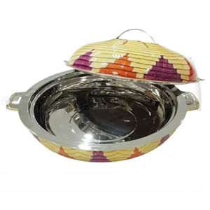 Nouvel arrivage Design attrayant en métal en acier inoxydable casserole de service alimentaire présentoir de chauffe-buffet par Indian Metal World - Product Image 2