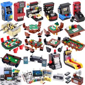 อุปกรณ์เสริมสำหรับเลโก้ Moc เกมธีมคาสิโน ห้องสำหรับความสนุกสนานและการเล่น - Product Image 1