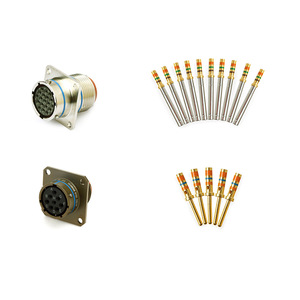 MIL-DTL-26482 loạt ms3110f/ms3112e Nam Nữ thiết lập thông tư kết nối với đồng liên hệ với IP67 đánh giá - Product Image 2