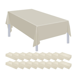 Copri <span class=keywords><strong>tavolo</strong></span> da pranzo rettangolo di plastica <span class=keywords><strong>cerata</strong></span> all'aperto impermeabile semplice in plastica solida tovaglia tinta tinta semplice <span class=keywords><strong>per</strong></span> feste 75 - Product Image 2
