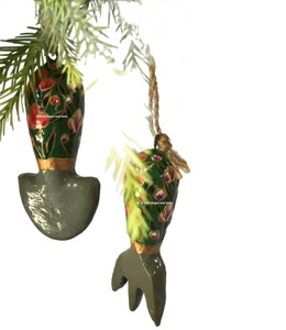 Kashmir Handmade Christmas <b>Tree</b> <b>Stand</b> Accessories Paper Mache Ornaments Garden Tools the Eco-Friendly Nature - Product Image 6