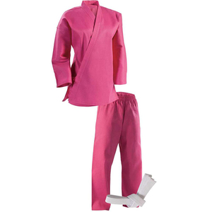 Couleur rose Prix de gros Durable professionnel femmes Judo uniforme OEM Service prêt à expédier professionnel femme Judo costumes - Product Image 1