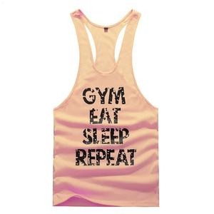 Débardeur en maille de Polyester pour hommes, grande taille, Gym, Racerback, musculation, Stringer, Sublimation, gilet pour hommes - Product Image 1