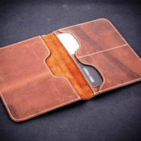 Dompet Paspor Kulit Asli Custom Grosir, Tempat Kartu Perjalanan RFID, Logo Custom, Desain Trendy, Hasil Akhir Berkualitas Premium