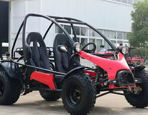 Prêt à rouler Buggy tout-terrain électrique à pédales à essence Go-karts à 4 roues avec transmission par chaîne pour l'extérieur - Product Image 2
