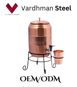 Tanque de Agua de Cobre Puro Semi-Hammered de 2 Litros a un Precio Confiable, Renueva tu Espacio con el Encanto de un Tanque de Cobre Semi-Hammered. - Product Image 5