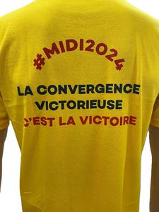 T-shirts de campagne électorale unisexe solides et écologiques en coton recyclé avec logo personnalisé imprimé grossiste en vrac pour hommes - Product Image 5