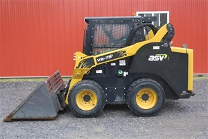 2017 ASV VS75 Minicargadora de alto rendimiento Carga nominal de 50 toneladas Cargador de ruedas de 9 toneladas Gran estado Huade bastante usado - Product Image 2