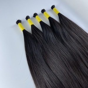 Meilleure vente Extensions de cheveux humains vietnamiens bruts de luxe 100% de haute qualité en vrac cheveux ondulés non transformés de haute qualité - Product Image 6