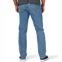 Özel Streetwear Vintage yıkanmış kot pantolon Trendy erkek sıkı gevşek Fit erkek Denim kot pantolon