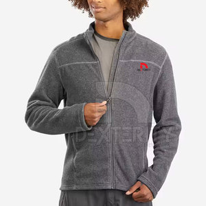 Chaquetas de lona y forro polar de secado rápido, ecológicas y de alta calidad, las más populares del 2026 para hombre, con logotipo personalizado, venta directa de fábrica, MOQ bajo - Product Image 2