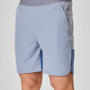 Pantalones cortos de baño para correr de poliéster ligero de primera calidad para hombre, logotipo bordado de patrón sólido informal de diseñador personalizado para uso en gimnasio de playa - Product Image 4