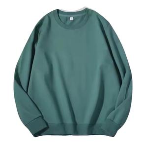 Sweat-shirt pour homme surdimensionné personnalisé, vente chaude, coton uni, col rond, style tendance, motif uni, sweat-shirt d'hiver pour homme - Product Image 1