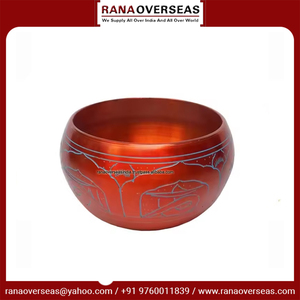 ชามร้องเพลงทิเบตแกะสลักคุณภาพดีที่สุดทําจากทองเหลืองเพื่อการผ่อนคลายการทําสมาธิและการบําบัดด้วยเสียง - Product Image 6