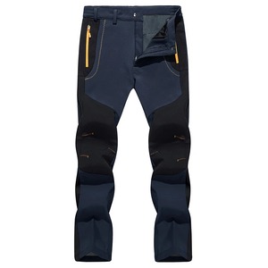 Customized Winter <b>Fleece</b> Hiking <b>Trousers</b> Men Quick Dry Elastic Waist Warm Thermal Outdoor Fishing Camping Ski Sports Tassel - Product Image 2