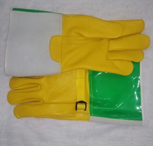 Gants d'hiver en cuir chauds et élégants pour hommes et femmes, imperméables à la neige, thermiques, pour la conduite et le vélo, gants en cuir noir personnalisés - Product Image 2