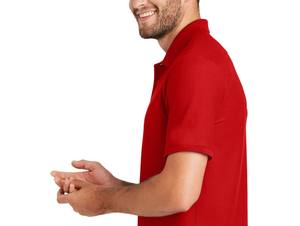 Precio ajustable hombres Polo camiseta antiarrugas calidad superior transpirable ligero hombres Polo camiseta con totalmente personalizado - Product Image 6