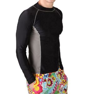 Camiseta de manga corta con logotipo personalizado para hombre, Camiseta deportiva de manga larga con estampado personalizado RashGuard MMA con protección UV y manga larga - Product Image 2