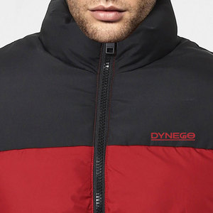 Nouveauté : Blousons matelassés pour hommes de haute qualité, col montant, vêtements d'hiver respirants en nylon/polyester, service OEM, taille personnalisée - Product Image 2