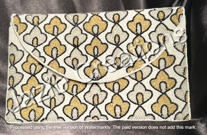 Bolso de mano tipo clutch con pedrería para mujer, con cadena y forro de algodón suave, ideal para fiestas, cenas o bodas, venta al por mayor. - Product Image 4