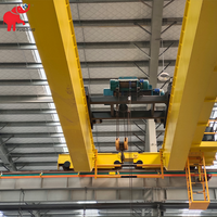 Kran Jembatan Ganda Tipe LH 5Ton 10Ton 20Ton dengan Troli Hoist Elektrik