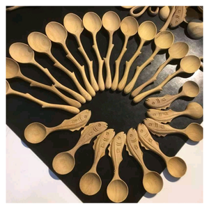 Premium Wooden <b>Spoon</b> With Polished Surface Ideal For <b>Serving</b> Stirring And Non-Stick Cookware Use - Product Image 4
