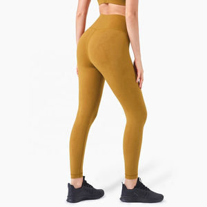 Premium haute qualité femmes séchage rapide respirant Yoga pantalon été cordon refroidissement pure maille panneau taille femmes Legging - Product Image 4