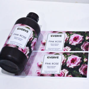 Autocollants en vinyle PVC de haute qualité, imperméables, impression UV, forme personnalisée, cosmétique, lotion, soin de la peau, nettoyant facial - Product Image 4