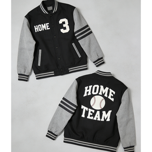 Chaqueta Deportiva para Hombre, Diseño Atlético, Estilo Universitario, con Aspecto Moderno, Estampado Sólido, Teñido Liso para Invierno - Product Image 1