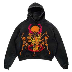 Manufacturers for Puff Print Heavy 100% Cotton <b>Crop</b> <b>Top</b> Custom Oversize Cropped <b>Men</b> Clothing Sublimation Hoodies for Winter - Product Image 2
