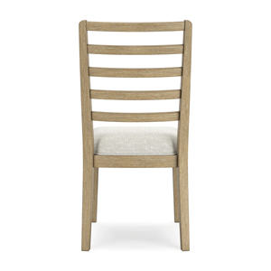 Rencott Silla de comedor redonda Teca Caoba Suar Madera Comedor 1511359 - Product Image 3