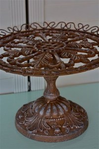 Distressed Black Coated Wood <b>3</b> <b>Tier</b> <b>Cake</b> Serving <b>Stand</b> with Metal Handle Ideal for Elegant <b>Cake</b> Presentation and Kitchen Decor - Product Image 4