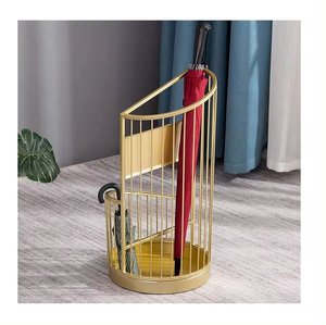 Nordic Home Decorative <b>Umbrella</b> <b>Stand</b> Shop Entry Hotel <b>Umbrella</b> Rack <b>Stands</b> Golden Metal Rain Gear <b>Umbrella</b> <b>Stands</b> - Product Image 3