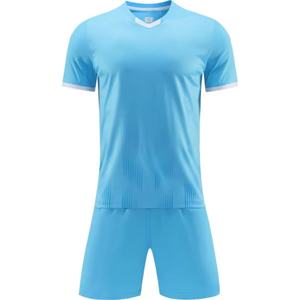 Uniformes de fútbol personalizables mejor valorados del proveedor directo de fábrica uniformes de alta calidad con diseño de logotipo características de precio competitivo - Product Image 1