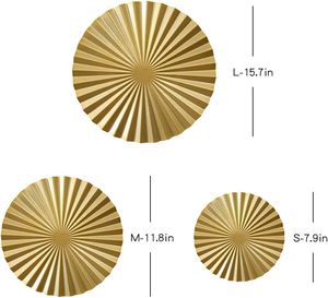 Arte Mural Metálico Moderno y Artístico con Diseño Floral, con Detallada Artesanía, Florero de Pared de Lujo Hecho a Mano para Paredes Interiores del Hogar - Product Image 5