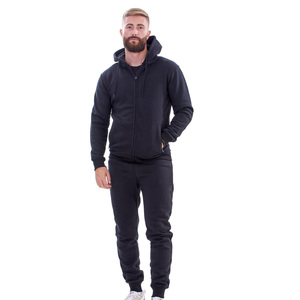 Chándal de gimnasio cómodo para hombre Conjunto de chándal de peso pesado personalizado Conjunto de Jogger y Sudadera con capucha para hombre de Pakistán al por mayor - Product Image 2