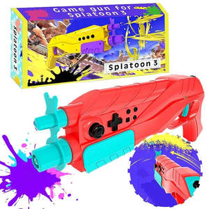 คอนโทรลเลอร์เกม Nintendo Switch Splatoon 3 เชื่อมต่อผ่านบลูทูธ พร้อมฟังก์ชั่นเทอร์โบ สั่นสะเทือน ใช้งานร่วมกับพีซีได้ - Product Image 1