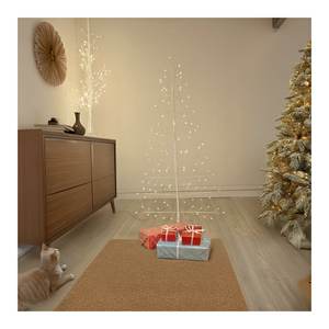 Luces de Navidad LINDEN 2D 186 MICROLED Blanco Cálido IP44 79946, 1 Luz (H150 D75 cm) para un Gran Número de Árboles - Product Image 2