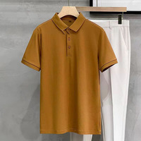 Kaos Pria Lengan Pendek Kasual Empat Musim Desain Polos Cetak Digital Custom OEM, Bahan Katun Rajut Bernapas