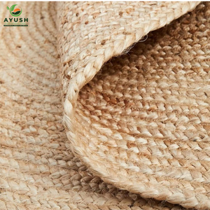 Lớn thảm cho phòng khách làm bằng đay 100% sinh thái thân thiện tùy chỉnh handmade khu vực thảm - Product Image 1