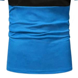 Polo para hombre en blanco liso logotipo bordado impresión personalizada secado rápido poliéster 100% colores personalizados baratos superventas - Product Image 5