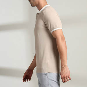 Vente en gros polos de golf unis de haute qualité sur mesure pour hommes Nouveau design pour la chemise la plus vendue en coton - Product Image 3