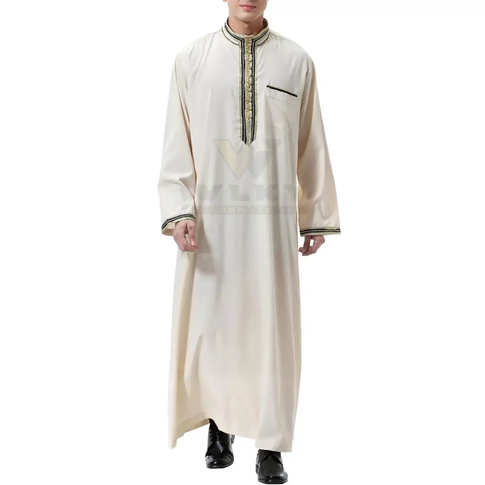 ملابس إسلامية للرجال ثوب إسلامي عربي ثوب بسعر الجملة جُبة للرجال ملابس رجالية إسلامية ثوب