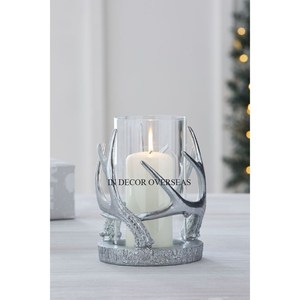 Portavelas de huracán hecho de vidrio transparente pulido brillante y de la mejor calidad, suministros de decoración de centro de mesa de boda - Product Image 2