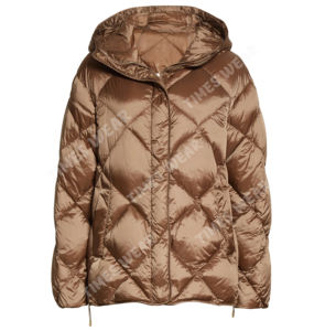 Manteau d'hiver personnalisé Logo The Cube Royal Quilted Down Puffer Jacket Warm Outdoor Casual Diamond Quilted Fashion Coat - Product Image 5