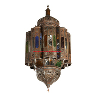 Lanterne décorative pour décorer mariage Maroc Lanterne suspendue Bougie fabriquée en Inde